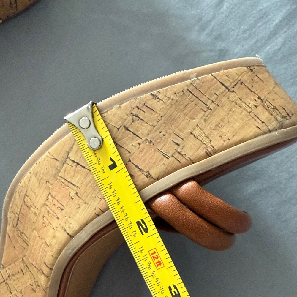 NWOB Universal Thread Brown Platform Sandals NWT - image 7